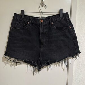 BDG Black Jean Shorts